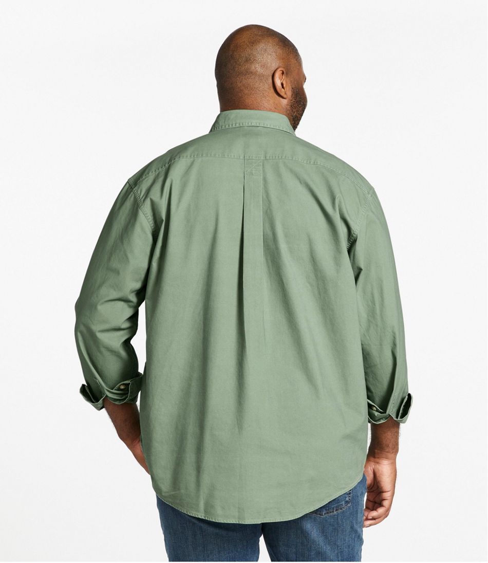 Men's Sunwashed Canvas Shirt, Traditional Fit - L.L.Bean Latest