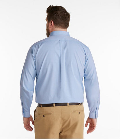Men's Wrinkle-Free Pinpoint Oxford Cloth Shirt, Traditional Fit - L.L.Bean Customer Favorite