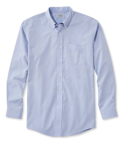 Men's Wrinkle-Free Pinpoint Oxford Cloth Shirt, Traditional Fit - L.L.Bean Customer Favorite
