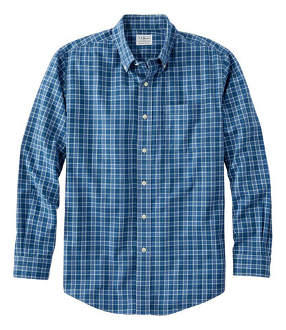 Men's Wrinkle-Free Kennebunk Sport Shirt, Slightly Fitted Check - L.L.Bean Top Pick