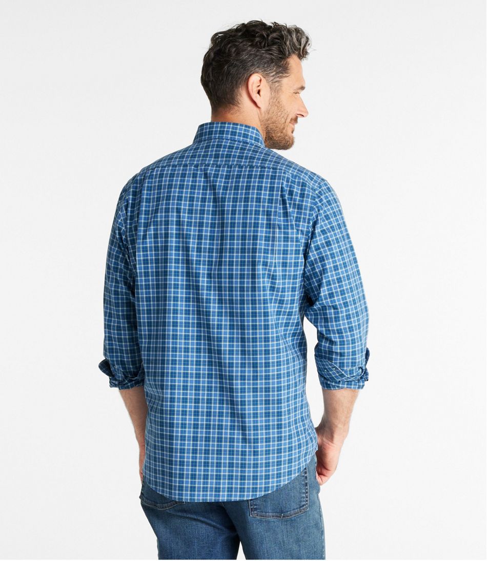 Men's Wrinkle-Free Kennebunk Sport Shirt, Slightly Fitted Check - L.L.Bean Top Pick