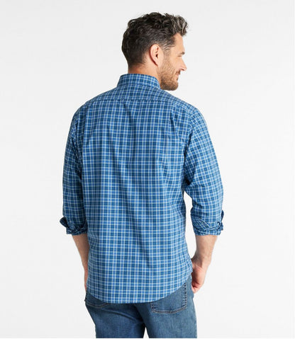 Men's Wrinkle-Free Kennebunk Sport Shirt, Slightly Fitted Check - L.L.Bean Top Pick