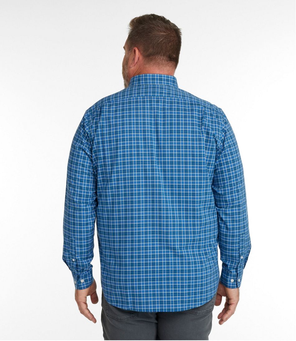 Men's Wrinkle-Free Kennebunk Sport Shirt, Slightly Fitted Check - L.L.Bean Top Pick
