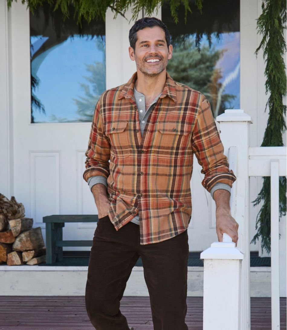 Men's 1912 Field Flannel Shirt, Slightly Fitted Untucked Fit, Plaid - L.L.Bean Premium