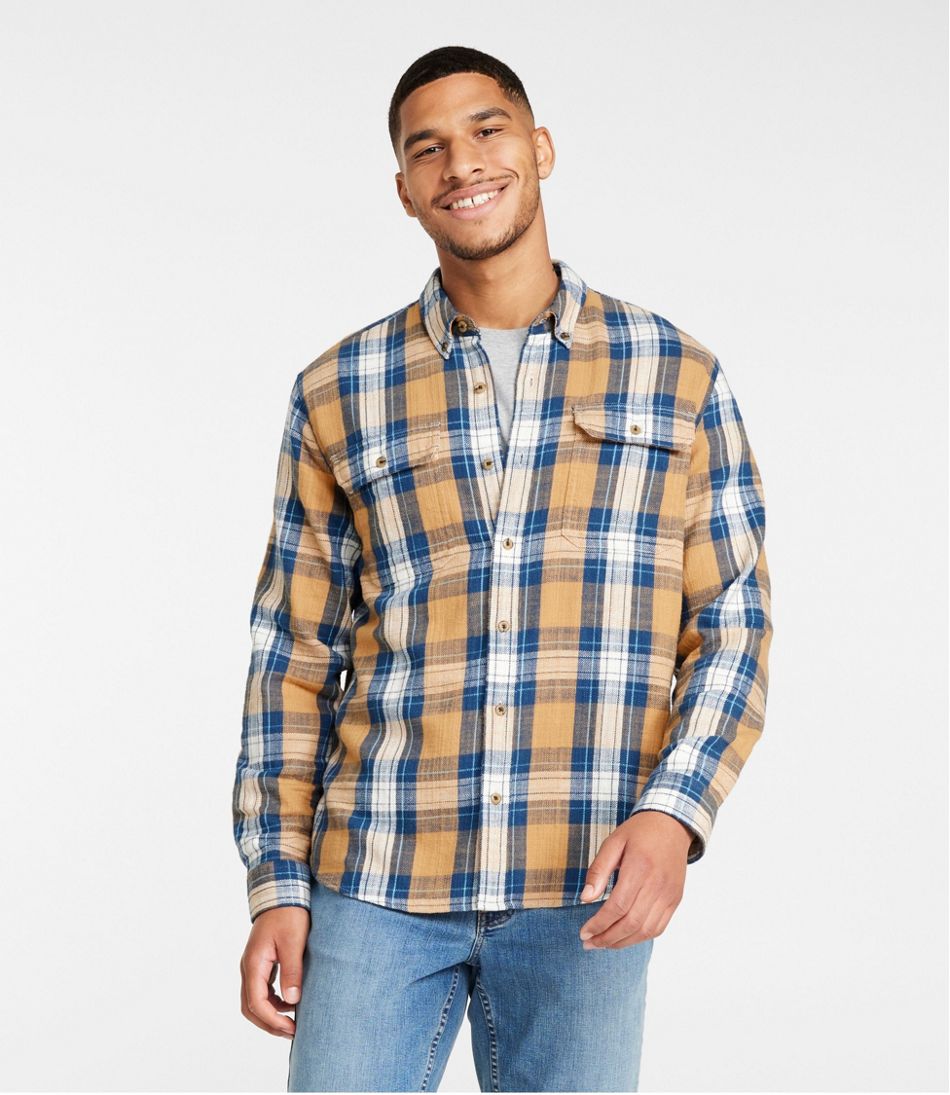 Men's 1912 Field Flannel Shirt, Slightly Fitted Untucked Fit, Plaid - L.L.Bean Premium