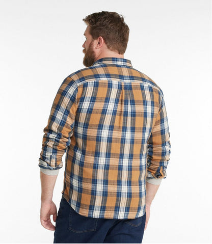 Men's 1912 Field Flannel Shirt, Slightly Fitted Untucked Fit, Plaid - L.L.Bean Premium