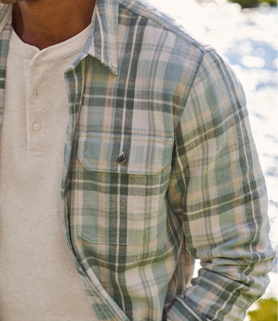 Men's 1912 Field Flannel Shirt, Slightly Fitted Untucked Fit, Plaid - L.L.Bean Premium