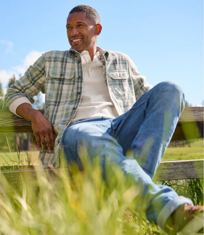Men's 1912 Field Flannel Shirt, Slightly Fitted Untucked Fit, Plaid - L.L.Bean Premium