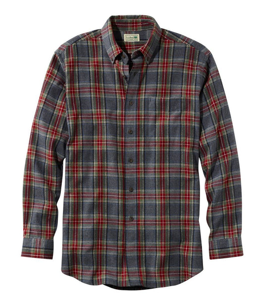 Men's Scotch Plaid Flannel Shirt, Slim Fit - L.L.Bean Recommended