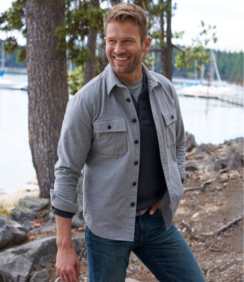 Men's Signature 1933 Chamois Cloth Shirt, Slim Fit - L.L.Bean Everyday