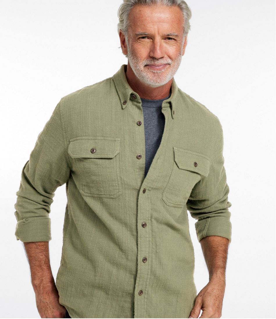 Men's 1912 Field Flannel Shirt, Slightly Fitted Untucked Fit - L.L.Bean Great Value