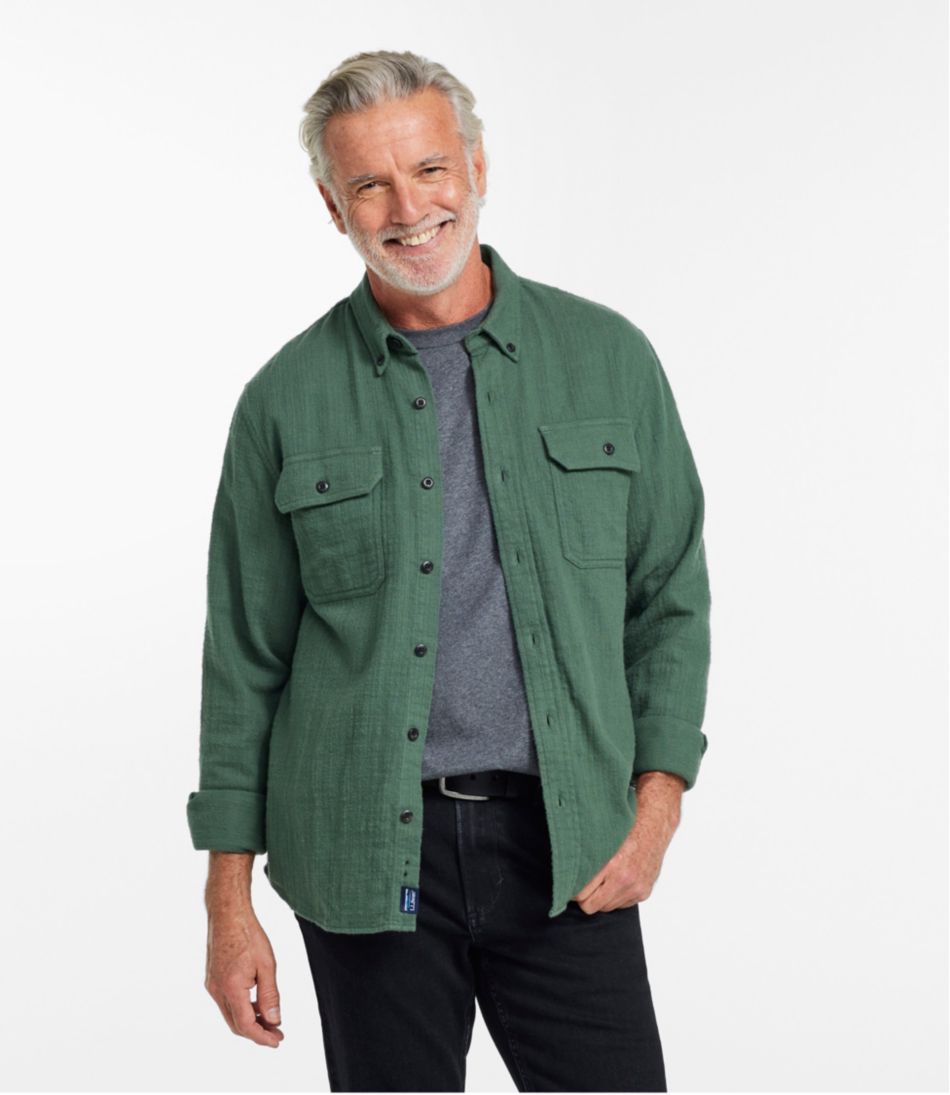 Men's 1912 Field Flannel Shirt, Slightly Fitted Untucked Fit - L.L.Bean Great Value