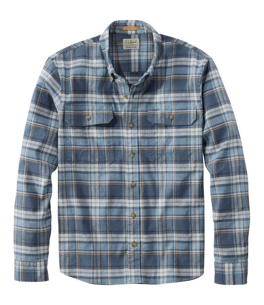 Men's Stonecoast Hemp Shirt, Long-Sleeve, Slightly Fitted Untucked Fit - L.L.Bean Latest