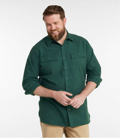 Men's Chamois Shirt, Slightly Fitted - L.L.Bean New