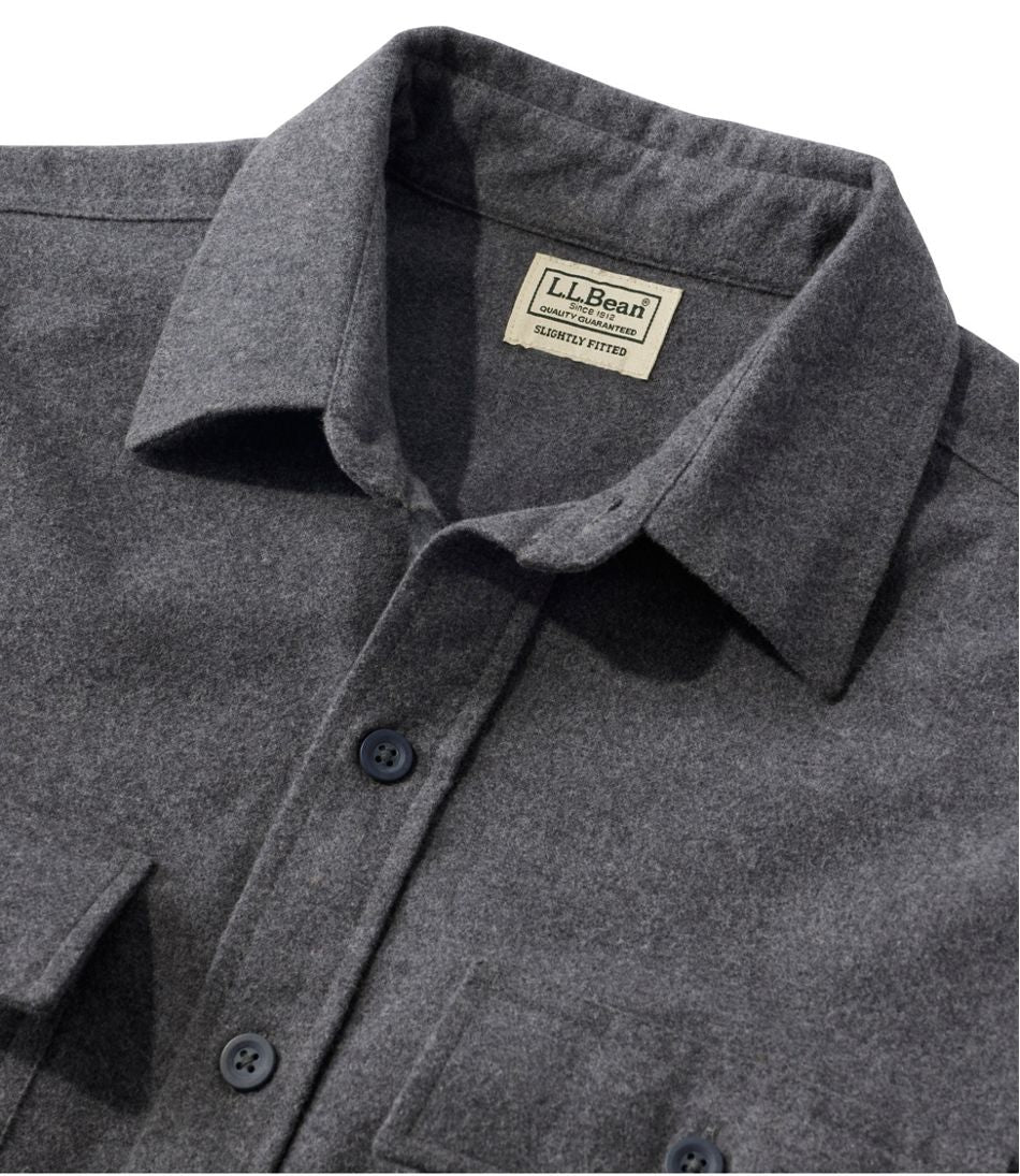 Men's Chamois Shirt, Slightly Fitted - L.L.Bean New