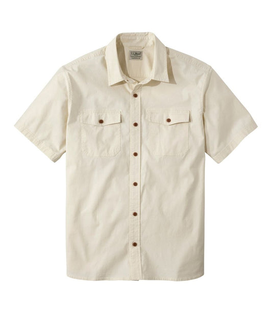 Men's Riverton Ripstop Shirt, Short-Sleeve, Traditional Untucked Fit - L.L.Bean Signature