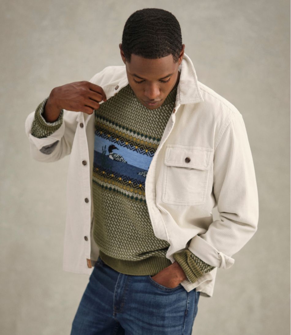 Men's Rangeley Corduroy Shirt, Slightly Fitted - L.L.Bean Classic