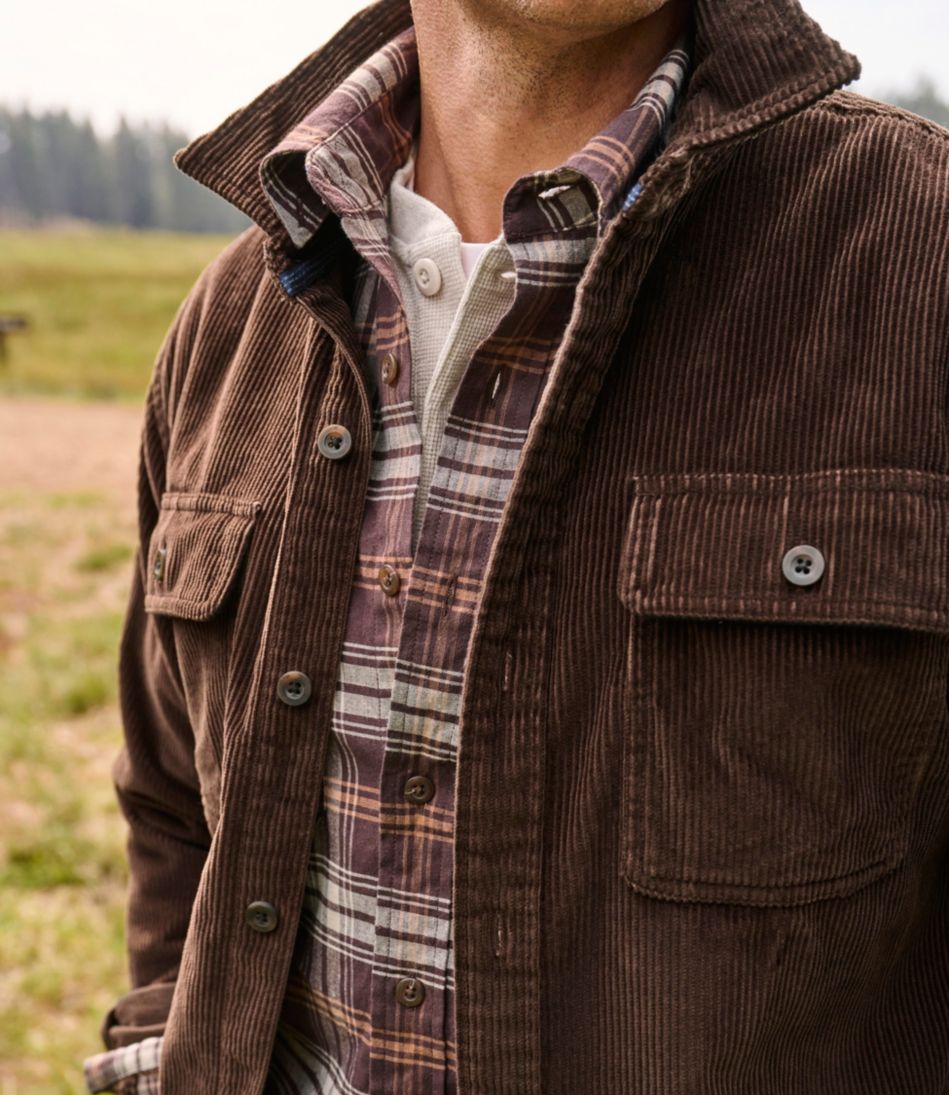 Men's Rangeley Corduroy Shirt, Slightly Fitted - L.L.Bean Classic
