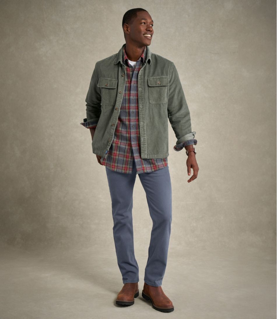 Men's Rangeley Corduroy Shirt, Slightly Fitted - L.L.Bean Classic