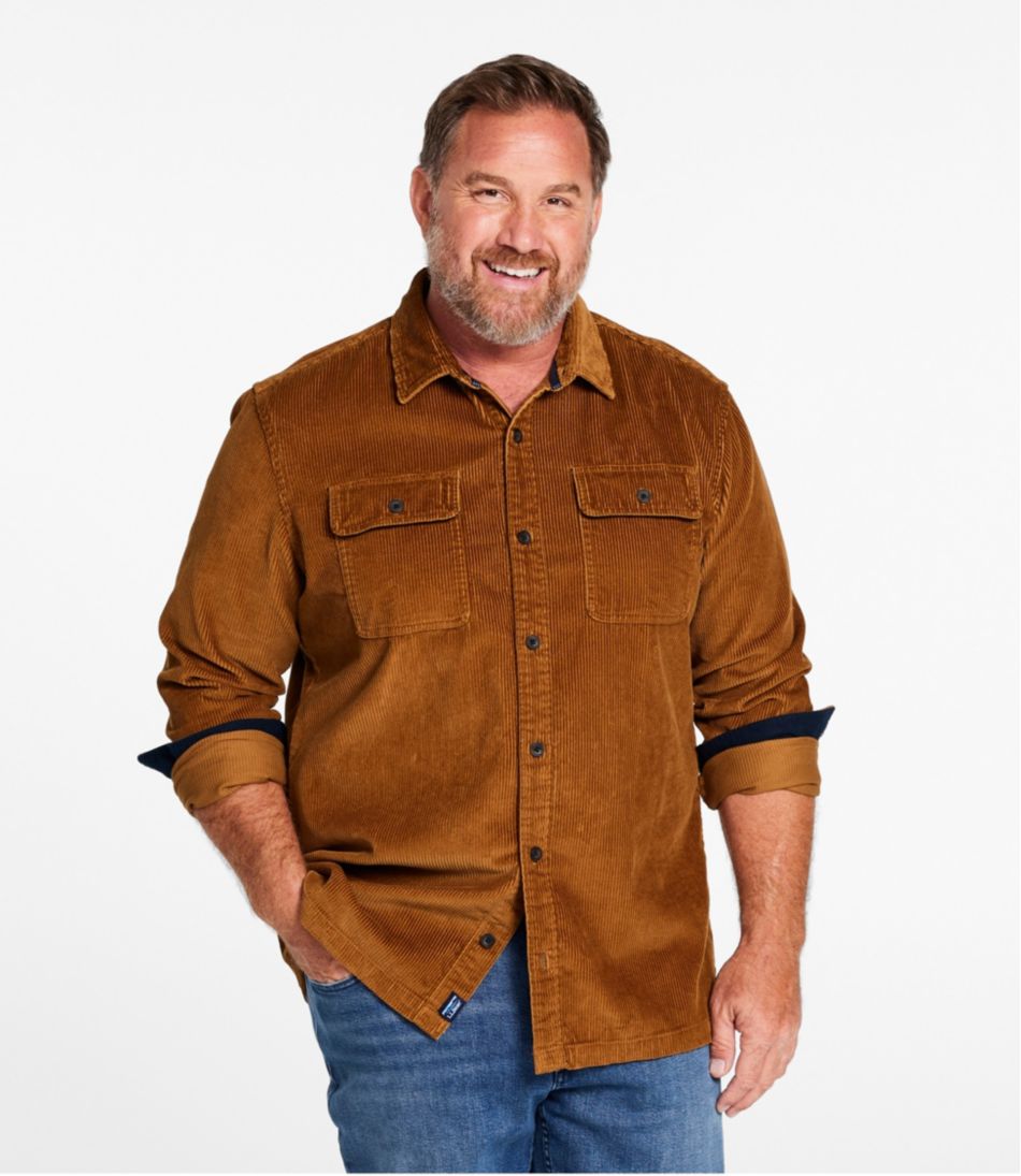 Men's Rangeley Corduroy Shirt, Slightly Fitted - L.L.Bean Classic