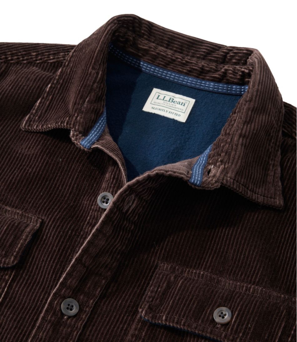 Men's Rangeley Corduroy Shirt, Slightly Fitted - L.L.Bean Classic
