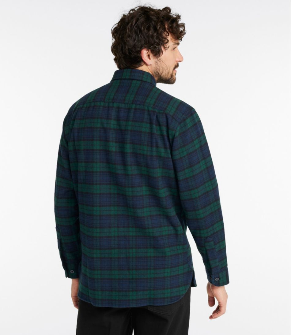 Men's Chamois Shirt, Slightly Fitted, Plaid - L.L.Bean Quality