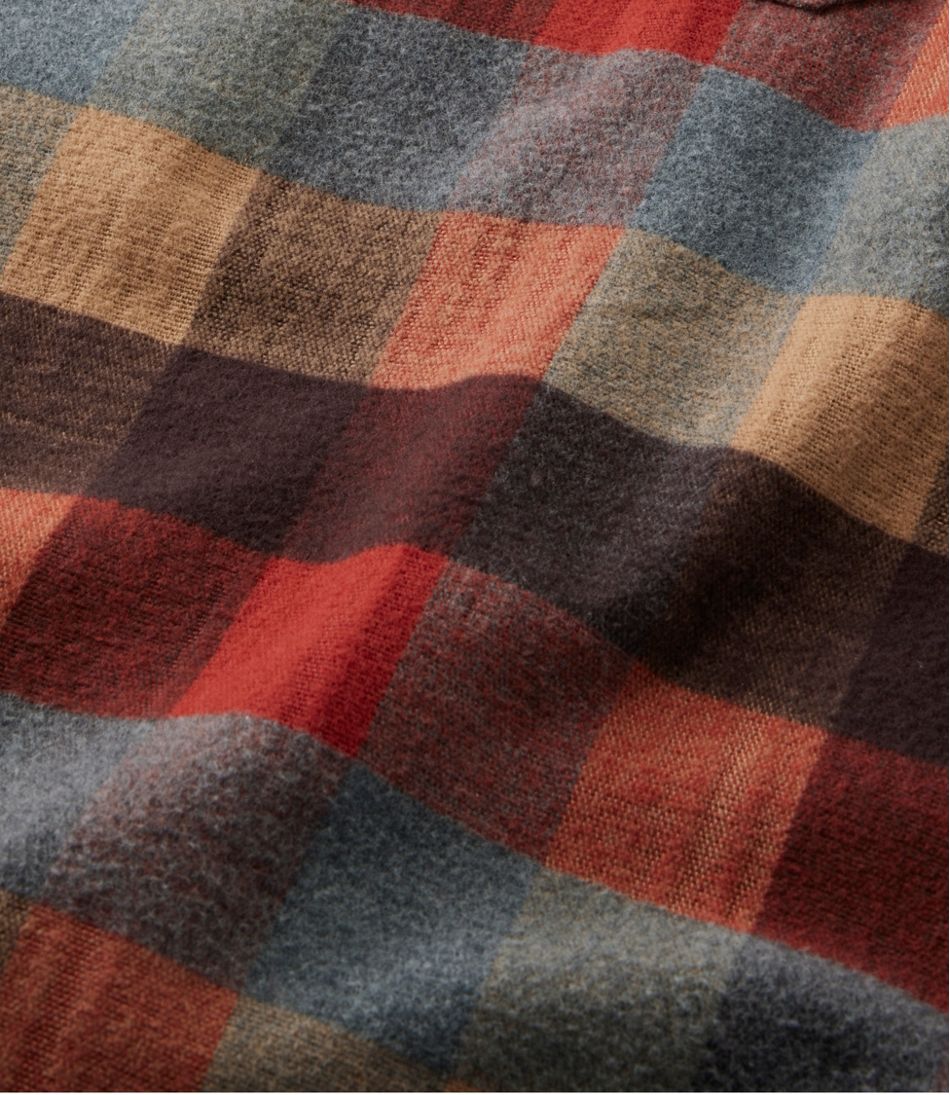 Men's Chamois Shirt, Slightly Fitted, Plaid - L.L.Bean Quality