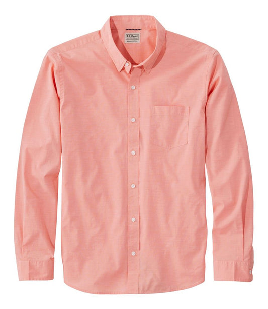 Men's Comfort Stretch Performance® Shirt, Long-Sleeve, Slightly Fitted Untucked Fit - L.L.Bean Trusted