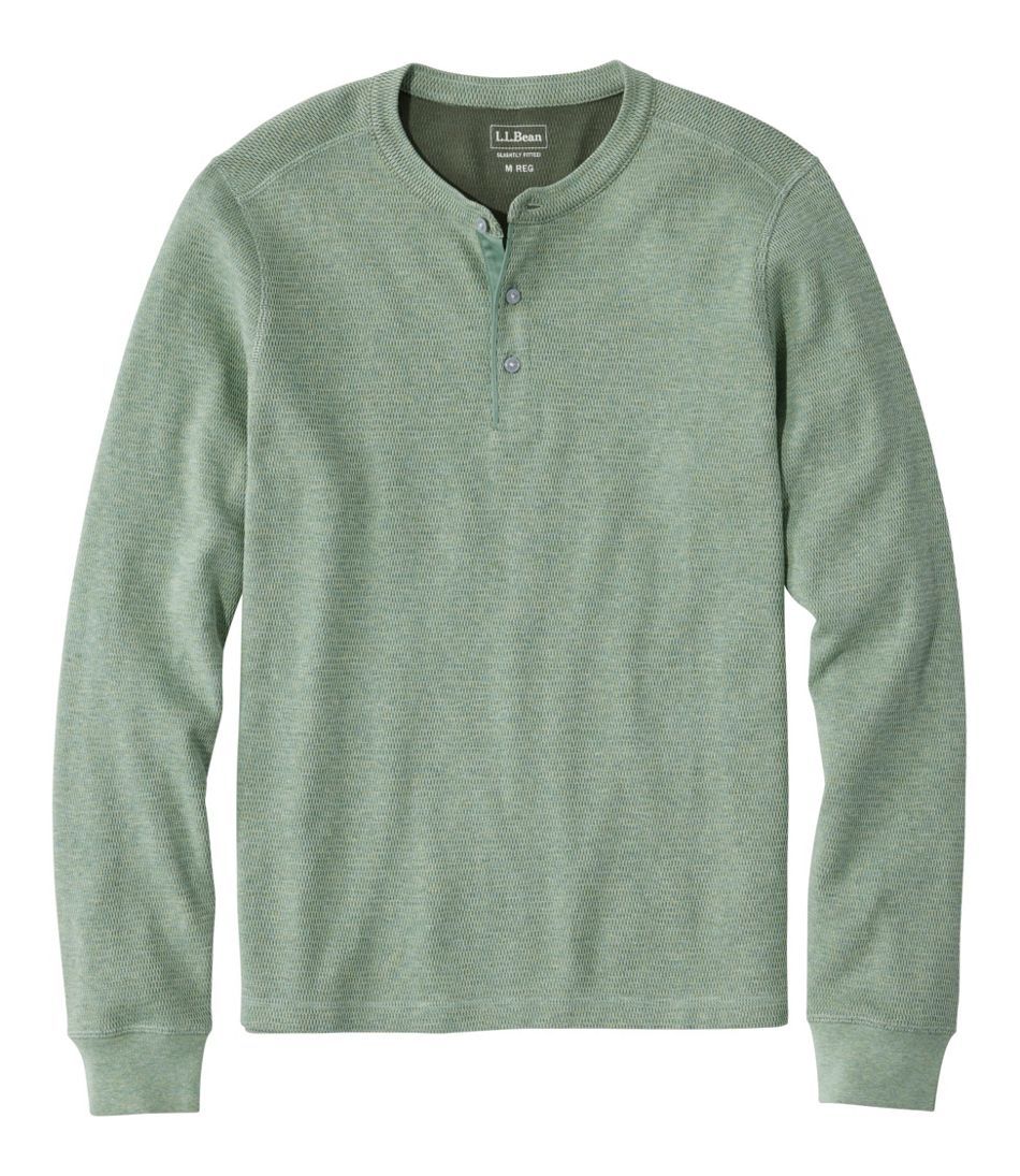 Men's Bean's Vintage Soft Knit Henley - L.L.Bean Customer Favorite