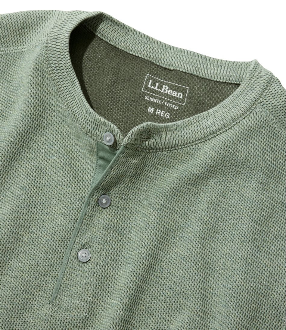 Men's Bean's Vintage Soft Knit Henley - L.L.Bean Customer Favorite