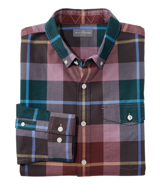 Men's Signature Premium Pima Cotton Oxford Shirt, Long-Sleeve - L.L.Bean Best Seller