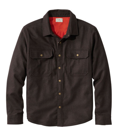 Men's Maine Guide Lightweight Lined Wool Field Shirt - L.L.Bean Popular