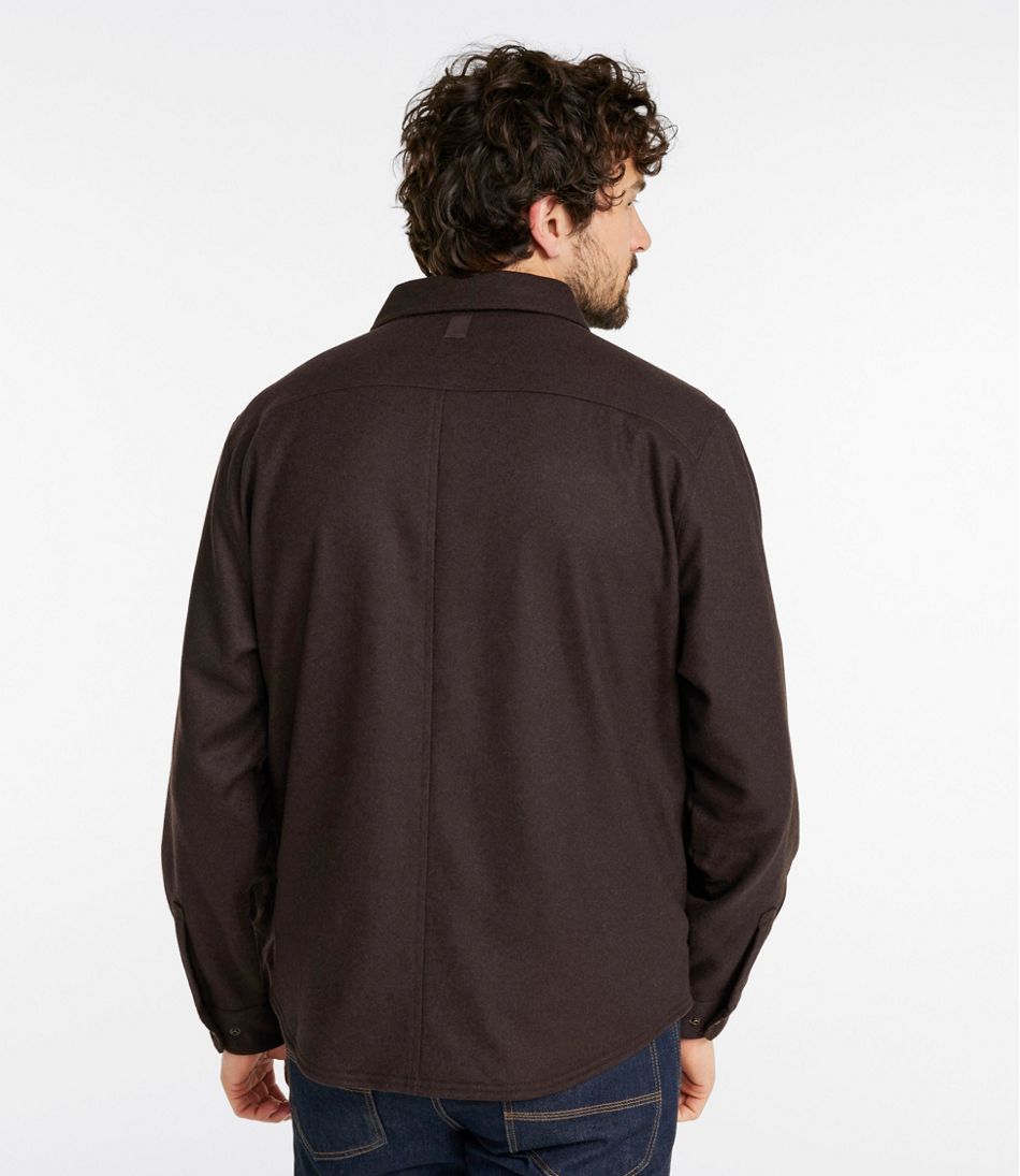 Men's Maine Guide Lightweight Lined Wool Field Shirt - L.L.Bean Popular