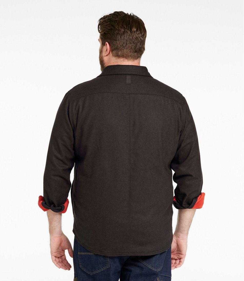 Men's Maine Guide Lightweight Lined Wool Field Shirt - L.L.Bean Popular