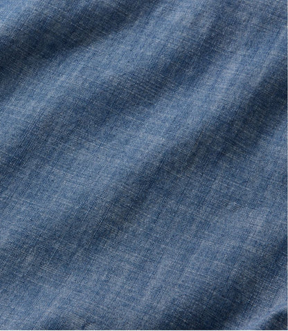 Men's Comfort Stretch® Chambray Shirt, Long-Sleeve, Slightly Fitted Untucked Fit - L.L.Bean Exclusive