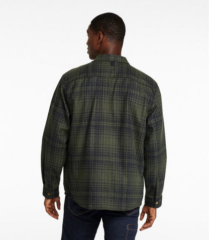Men's Maine Guide Lightweight Wool Field Shirt, Plaid - L.L.Bean Classic