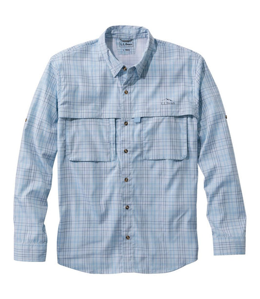 Men's Tropicwear Shirt, Plaid Long-Sleeve - L.L.Bean Trusted