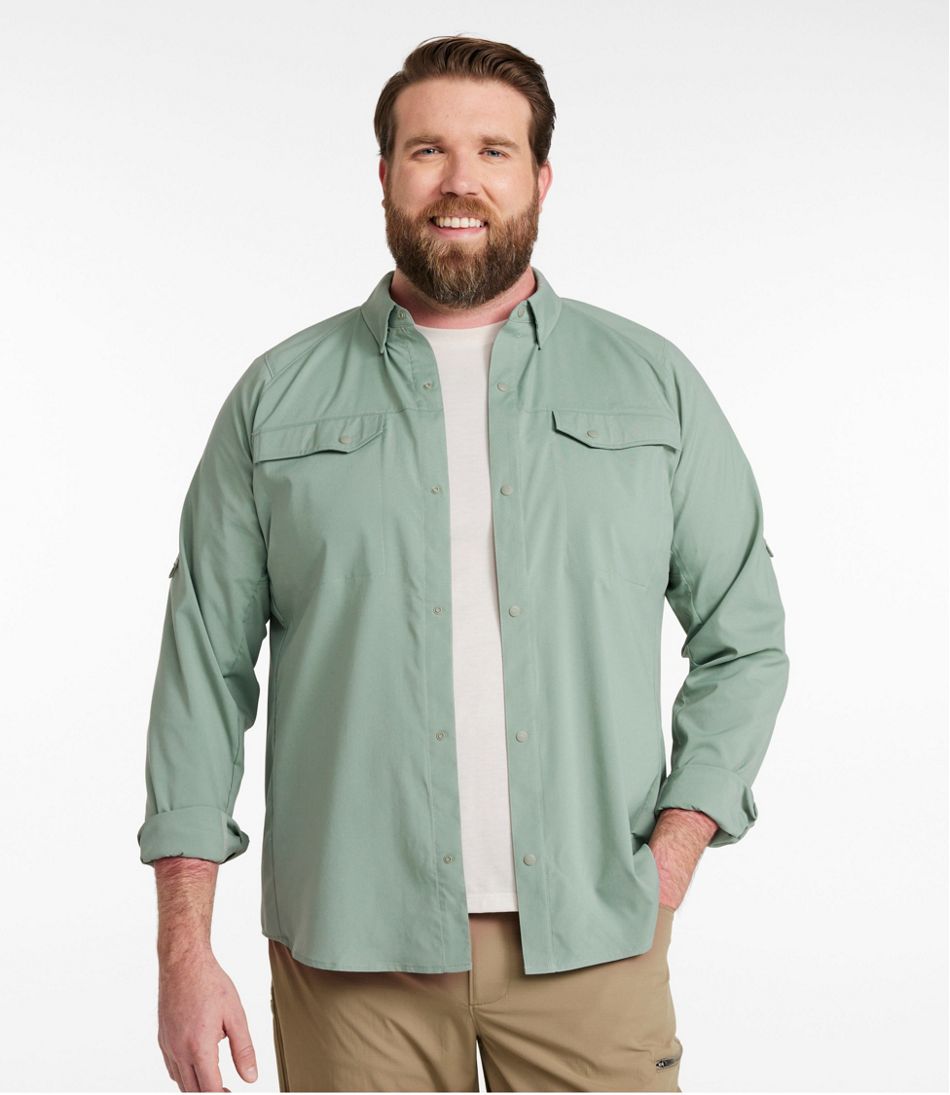 Men's Tropicwear CoolPro Fishing Shirt, Long-Sleeve - L.L.Bean Popular