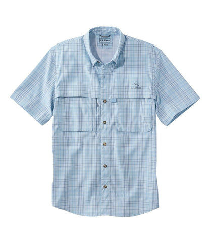 Men's Tropicwear Shirt, Plaid Short-Sleeve - L.L.Bean Classic