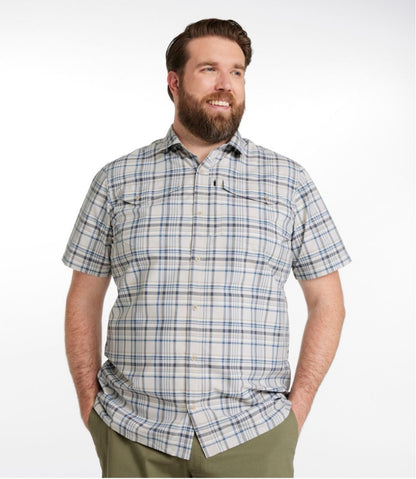 Men's SunSmart® Cool Weave Shirt Short-Sleeve - L.L.Bean Great Value