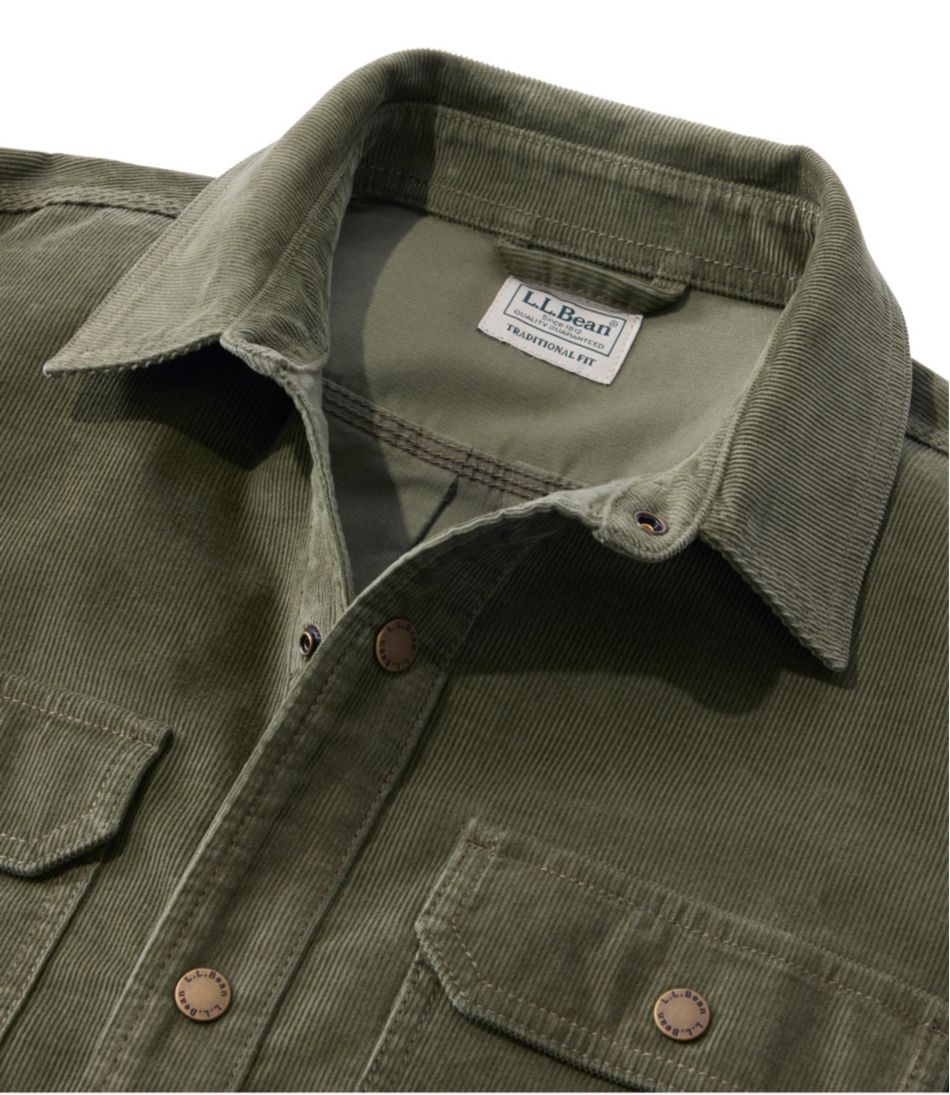 Men's BeanBuilt Corduroy Shirt Jac - L.L.Bean Premium