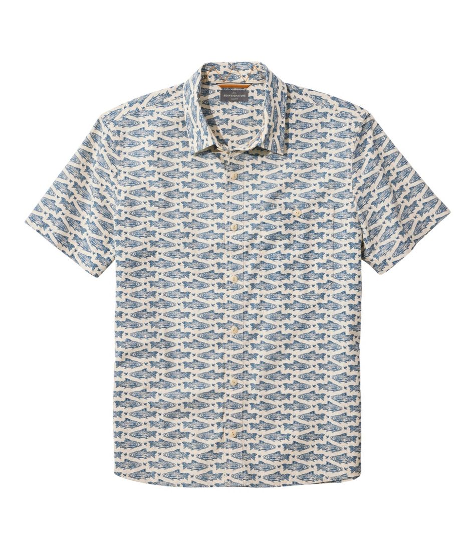 Men's Signature Vacationland Shirt, Short-Sleeve, Slim Fit - L.L.Bean Featured