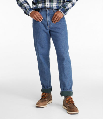 Men's Double L® Jeans, Classic Fit, Fleece-Lined - L.L.Bean Recommended