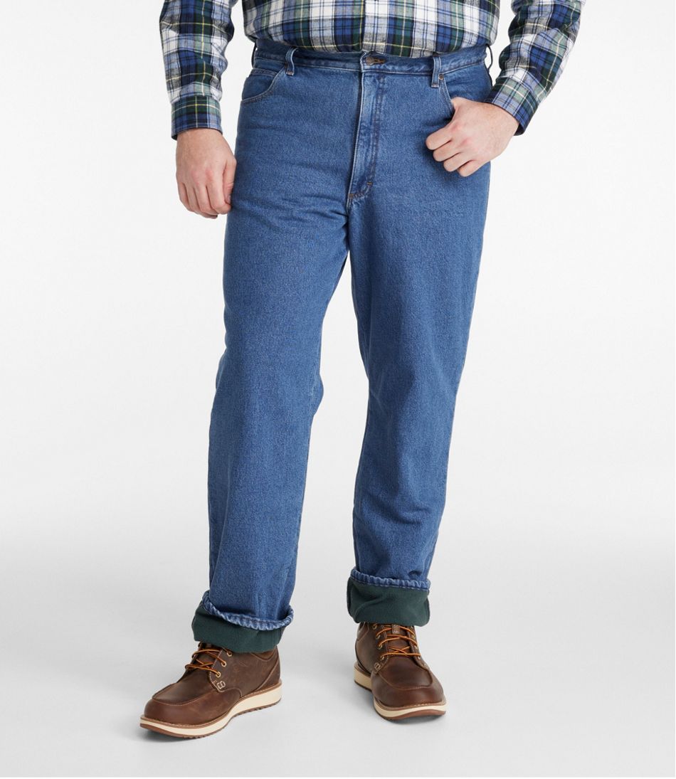 Men's Double L® Jeans, Classic Fit, Fleece-Lined - L.L.Bean Recommended
