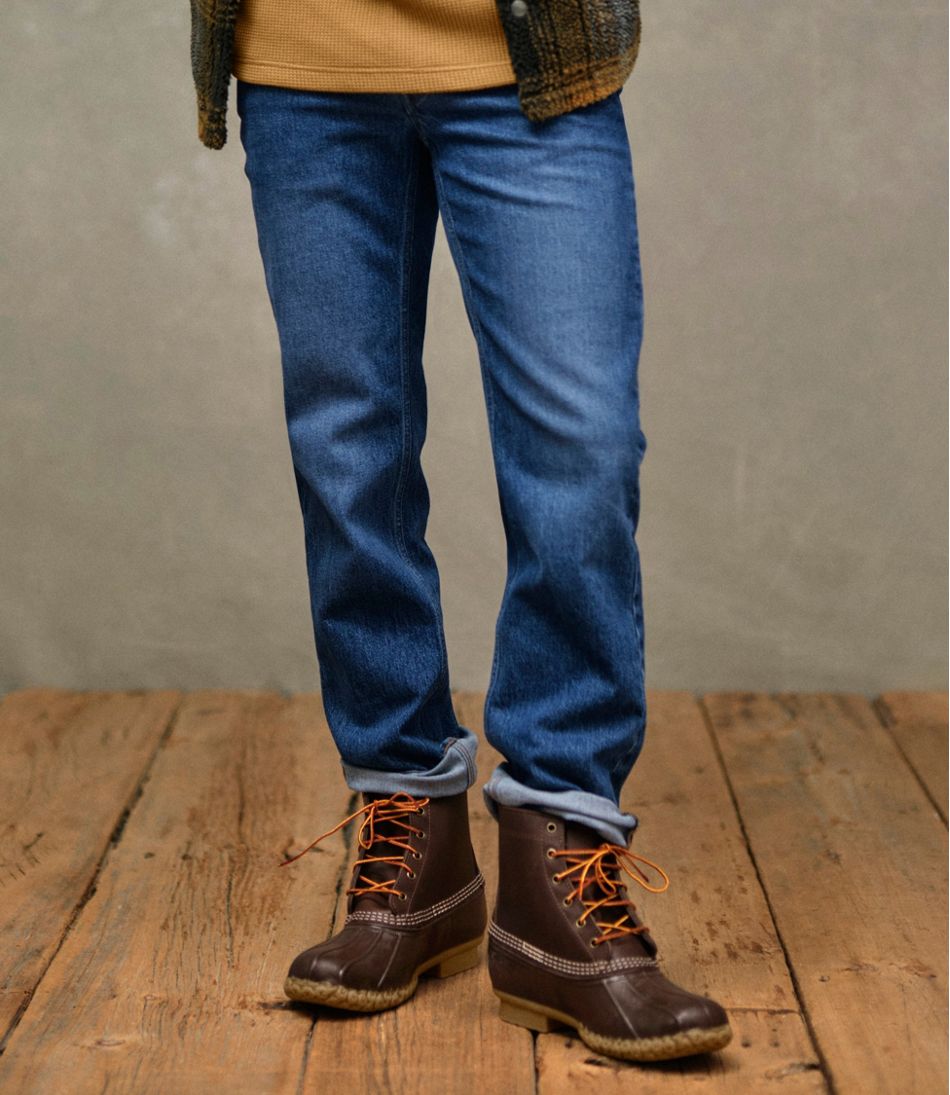 Men's Signature Heritage Denim, Slim Fit, Straight Leg - L.L.Bean Signature