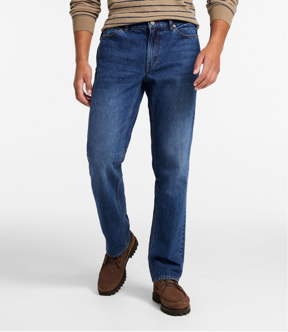 Men's Signature Heritage Denim, Slim Fit, Straight Leg - L.L.Bean Signature