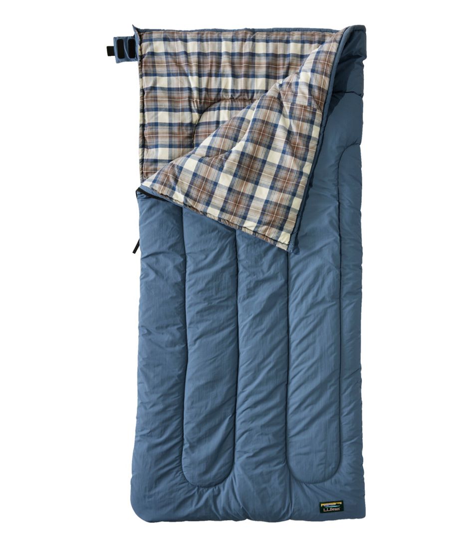 L.L.Bean Flannel Lined Camp Sleeping Bag, 40° - L.L.Bean Top Pick