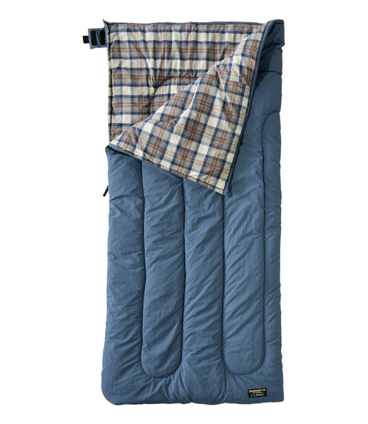 L.L.Bean Flannel Lined Camp Sleeping Bag, 40° - L.L.Bean Top Pick