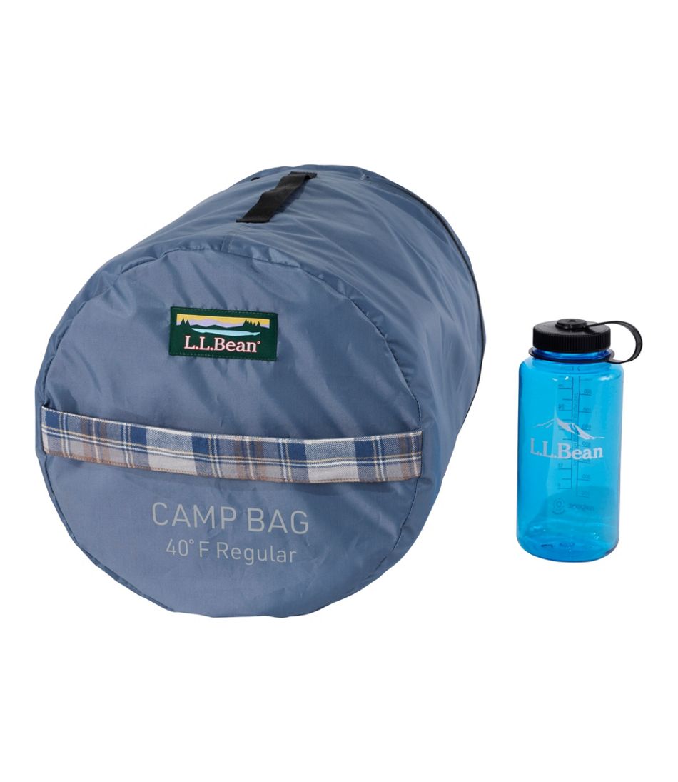 L.L.Bean Flannel Lined Camp Sleeping Bag, 40° - L.L.Bean Top Pick