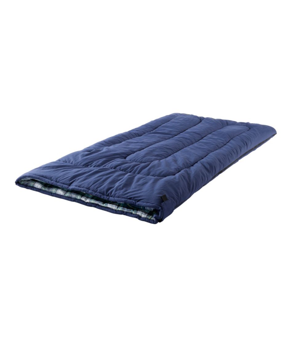 L.L.Bean Flannel Lined Camp Sleeping Bag, 40° - L.L.Bean Top Pick